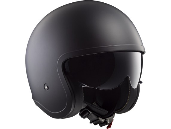 365991011L, HELM LS2 OF599 SPITFIRE 2 MATT BLACK