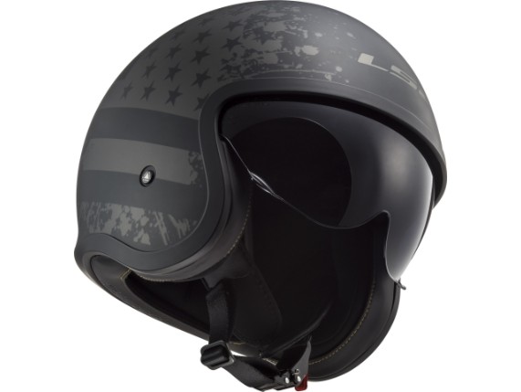 365992611M, HELM LS2 OF599 SPITFIRE 2 BLACK FLAG