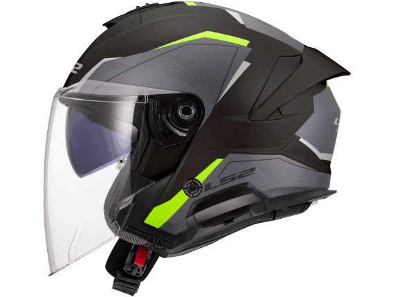 366182053L, HELM LS2 OF618 VERSO II AIR BLACK