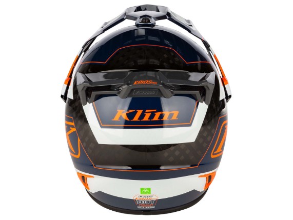 3900-000-140-009, HELM KLIM KRIOS PRO RALLY STRIKING