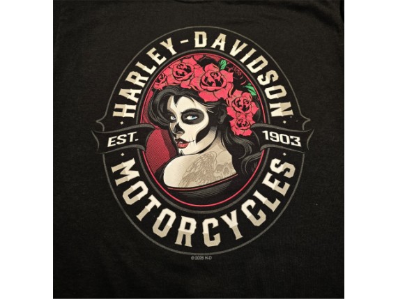 40294620L, T-SHIRT HD BRAVADO CALAVERA