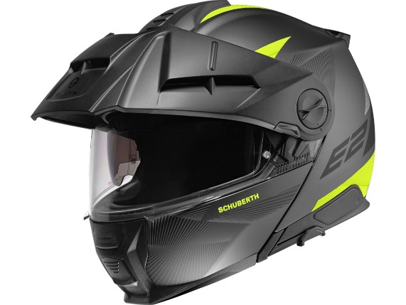 4179016360, HELM SCHUB E2 DEFENDER YELLOW