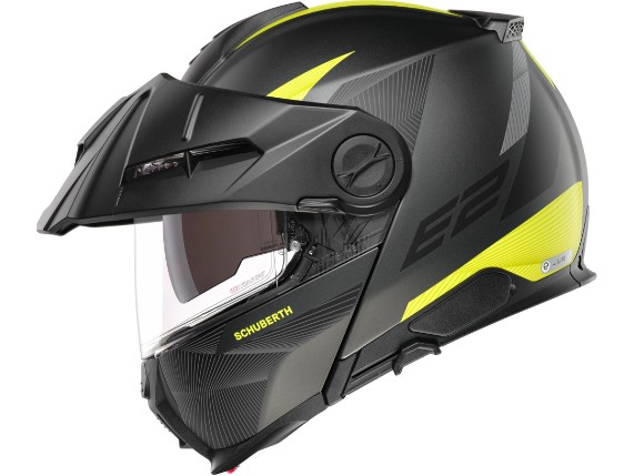 4179016360, HELM SCHUB E2 DEFENDER YELLOW