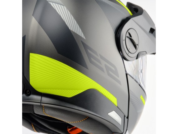 4179016360, HELM SCHUB E2 DEFENDER YELLOW