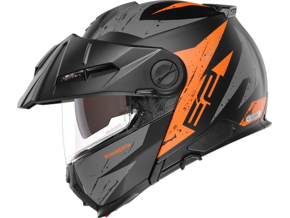 4179056360, HELM SCHUB E2 EXPLORER ORANGE