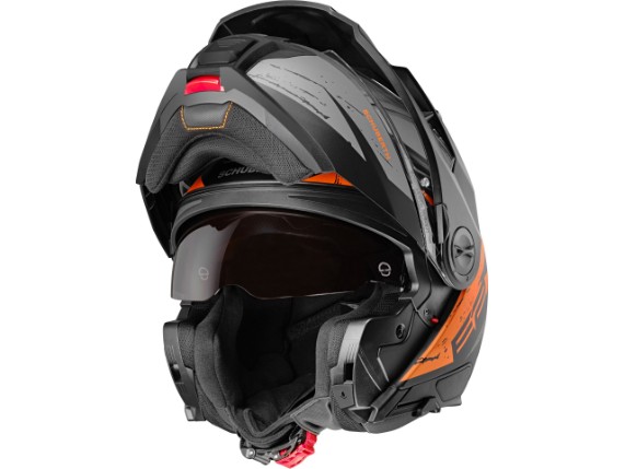 4179056360, HELM SCHUB E2 EXPLORER ORANGE