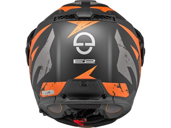 4179056360, HELM SCHUB E2 EXPLORER ORANGE