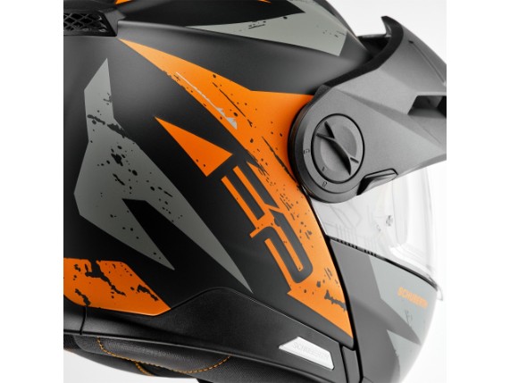 4179056360, HELM SCHUB E2 EXPLORER ORANGE