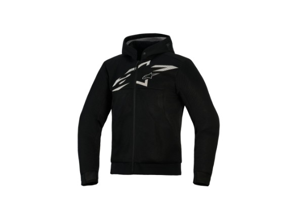 4200226-102-L, KEVLARHOODIE ALPIN CHROME