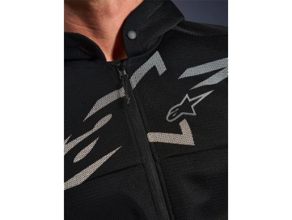 4200226-102-L, KEVLARHOODIE ALPIN CHROME