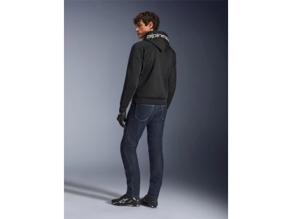 4200226-102-L, KEVLARHOODIE ALPIN CHROME