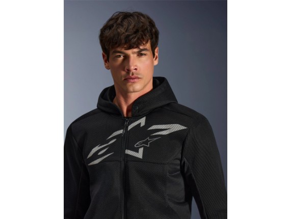 4200226-102-L, KEVLARHOODIE ALPIN CHROME