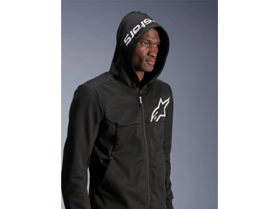 4200325-12-L, KEVLARHOODIE ALPIN CHROME V2