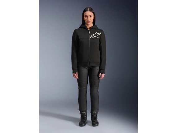 4210225-12-L, KEVLARHOODIE ALPIN STELLA CHROME V2