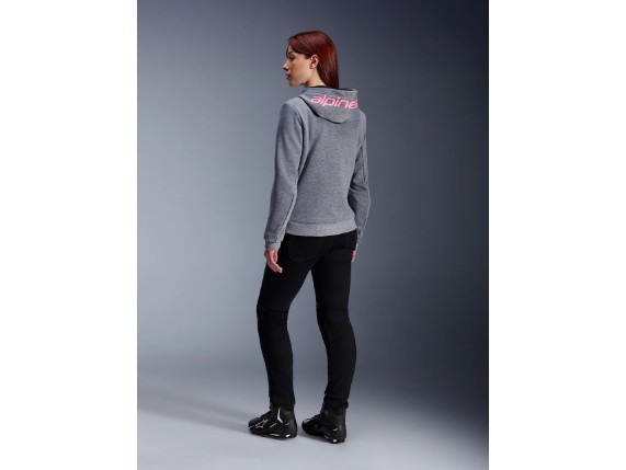 4210225-9197-L, KEVLARHOODIE ALPIN STELLA CHROME V2