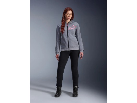 4210225-9197-L, KEVLARHOODIE ALPIN STELLA CHROME V2