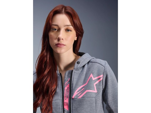 4210225-9197-L, KEVLARHOODIE ALPIN STELLA CHROME V2