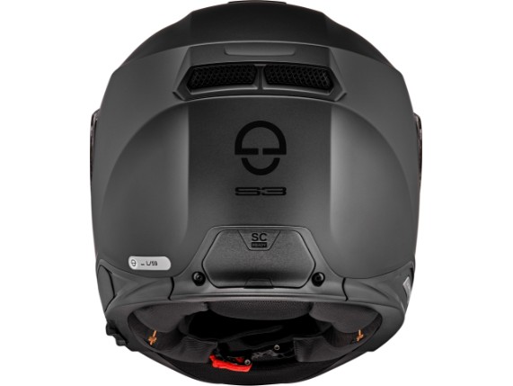 4217116360, HELM SCHUB S3 MATT BLACK