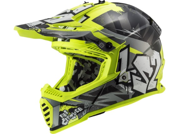 46437J3412M, HELM LS2 MX437 FAST II MINI CRUSHER