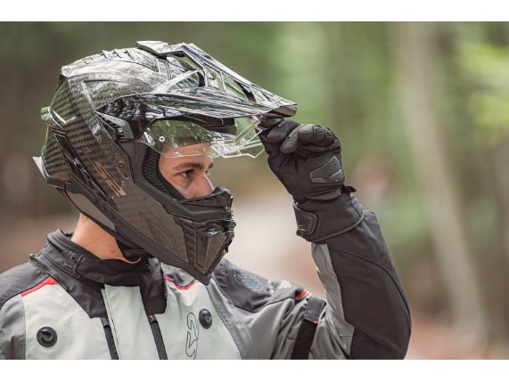 64220F0107L, TEX JACKE LS2 APOLLO MAN GREY BLACK