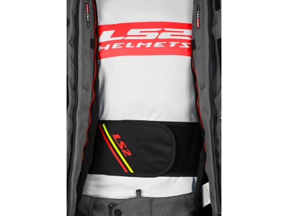 64220F0112M, TEX JACKE LS2 APOLLO MAN BLACK DARK