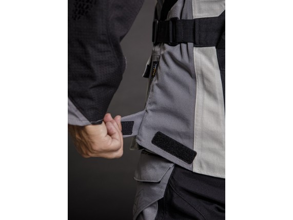 64220F0112M, TEX JACKE LS2 APOLLO MAN BLACK DARK
