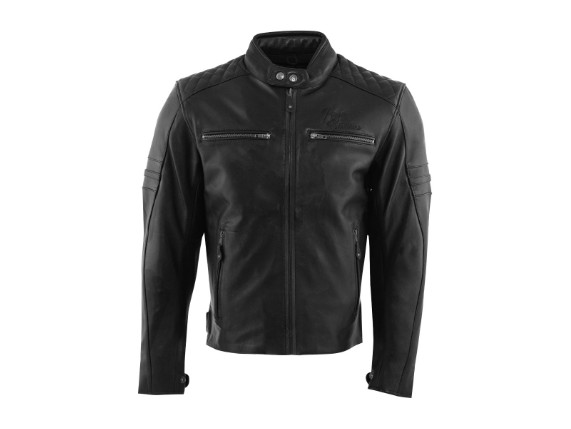 68357-L-100, JACKE RUSTY STITCHES JARI V2 BLACK
