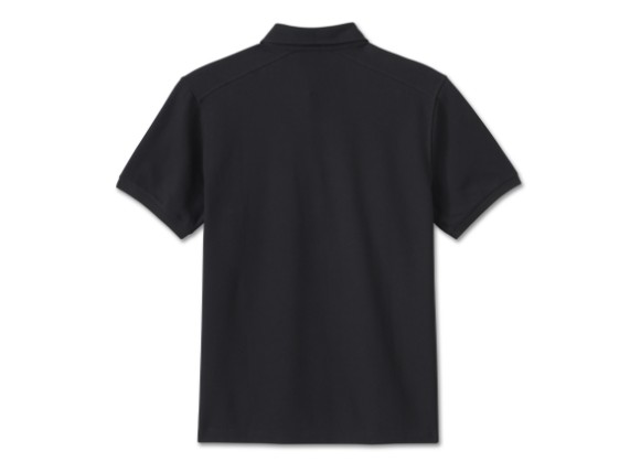 96023-25VM/000L, T-SHIRT HARLEY BAR & SHIELD POLO