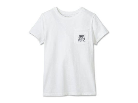96071-25VW/000L, T-SHIRT HARLEY ROSEBUD