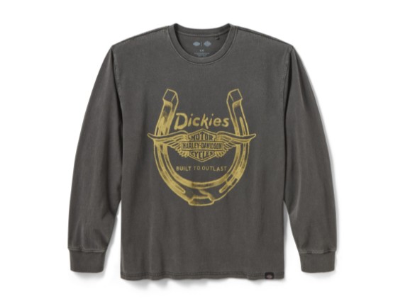 96089-26VM/000L, LONGSLEEVE HARLEY HORSESHOE DICKIES