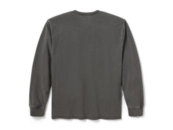 96089-26VM/000L, LONGSLEEVE HARLEY HORSESHOE DICKIES