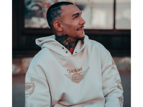 96091-26VX/000L, SWEATER HARLEY HORSESHOE DICKIES