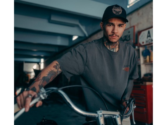 96094-26VM/000L, T-SHIRT HARLEY MOTO RACER DICKIES