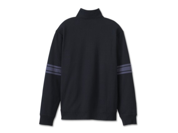 96100-25VM/000L, SWEATER HARLEY BAR & SHIELD 1/4 ZIP