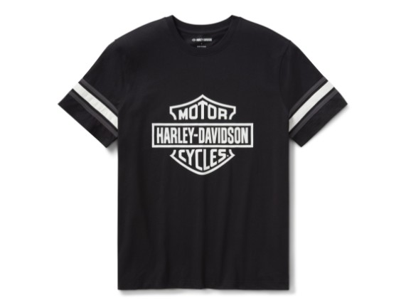 96155-26VM/000L, T-SHIRT HARLEY H-D ESSENTIAL SLEEVE