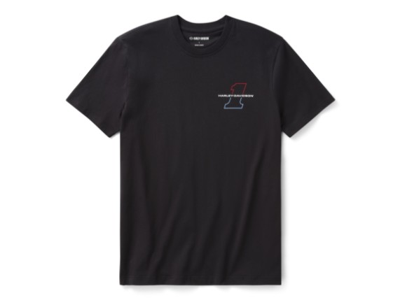 96182-26VM/000L, T-SHIRT HARLEY LIBRTY EAGLE TEE