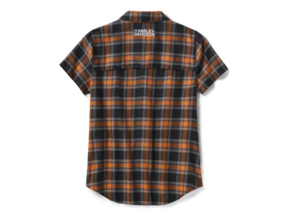 96350-26VW/000L, HEMD HARLEY PLAID SHORT SLEEVE