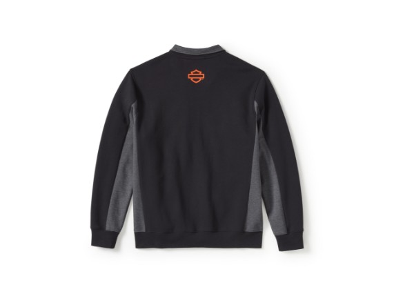 96361-25VM/000L, SWEATER HARLEY TECH 1/4 ZIP FLEECE