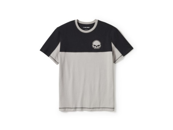 96373-25VM/000L, T-SHIRT HARLEY WILLI G SKULL