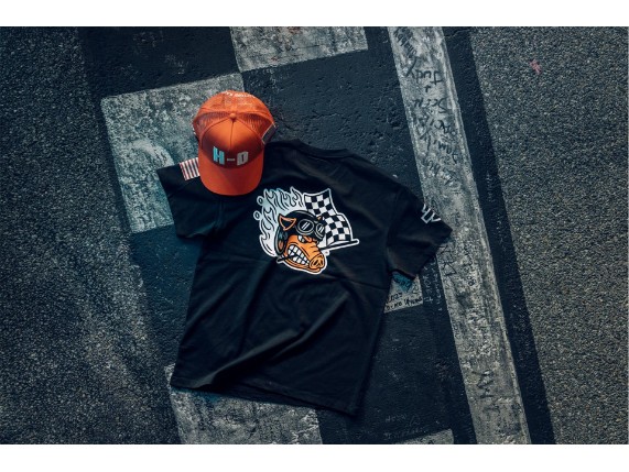 96375-26RX/000L, T-SHIRT HARLEY FACTORY RACING FAST