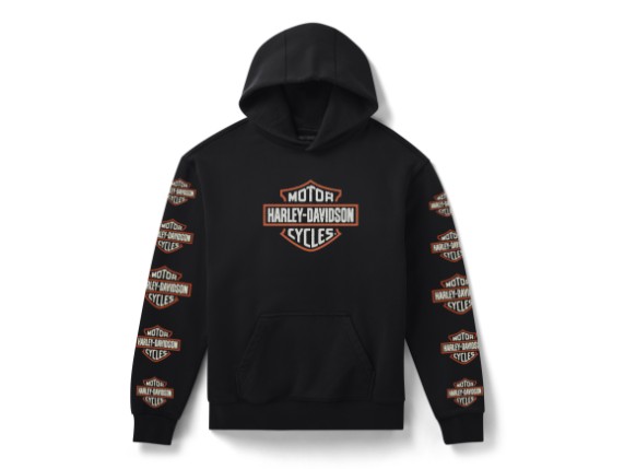 96383-26VM/000L, HOODIE HARLEY STATE OF MIND