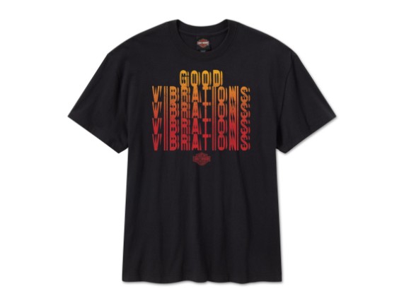 96394-26VM/000L, T-SHIRT HARLEY GOOD VIBRATIONS