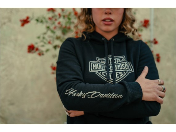 96416-25VW/000L, SWEATER HARLEY ESSENTIAL BLING FEECE