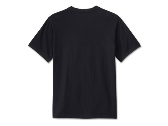 96417-24VM/000L, T-SHIRT HARLEY #1 RACING MESH RINGER