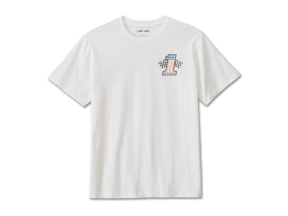 96428-24VM/000L, T-SHIRT HARLEY #1 RACING