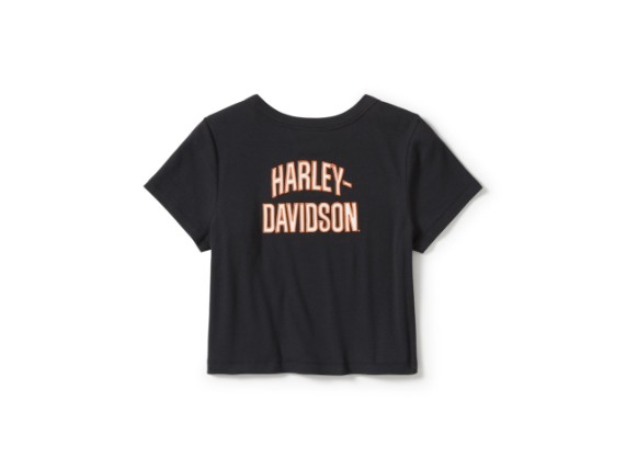 96437-25VW/000L, T-SHIRT HARLEY ESSENTIAL ARCHED FONT