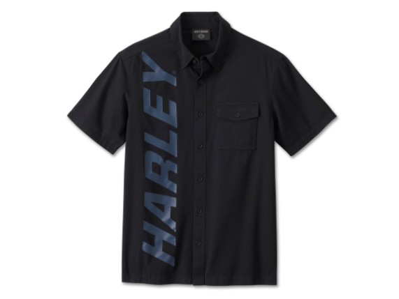 96445-24VM/000L, HEMD HARLEY HIGHSIDE MECHANIC S/S