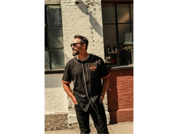 96457-26VM/000L, T- SHIRT HARLEY BAR & SHIELD