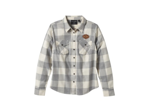96462-25VW/000L, HEMD HARLEY HERITAGE PLAID