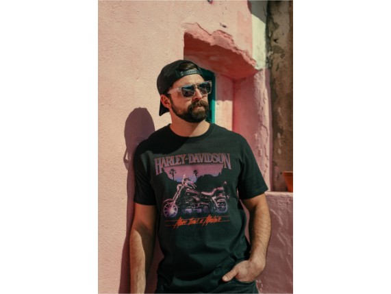 96479-25VM/000L, T-SHIRT HARLEY LOWRIDER SUNDOWN